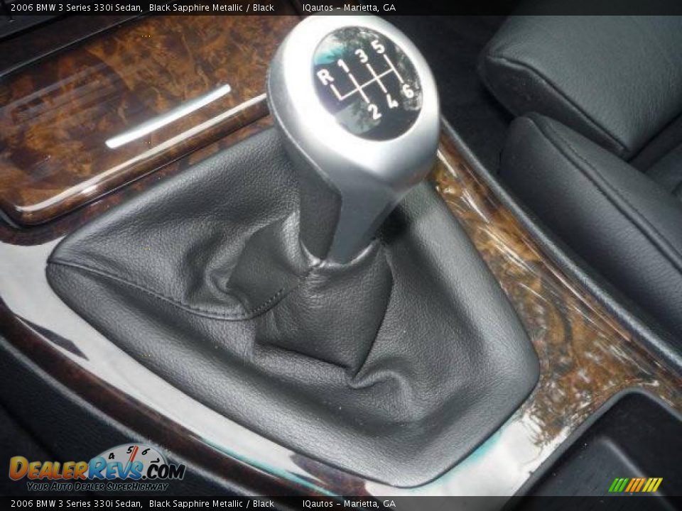 2006 BMW 3 Series 330i Sedan Black Sapphire Metallic / Black Photo #21