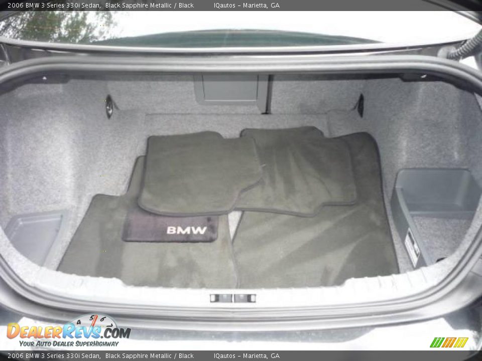 2006 BMW 3 Series 330i Sedan Black Sapphire Metallic / Black Photo #22