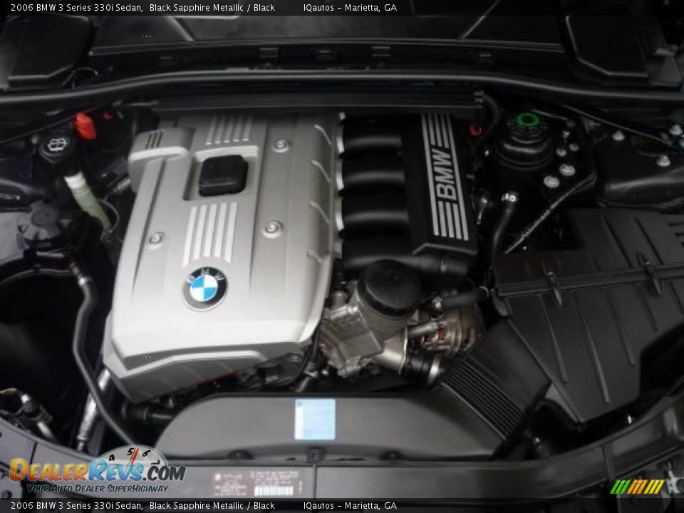 2006 BMW 3 Series 330i Sedan Black Sapphire Metallic / Black Photo #23