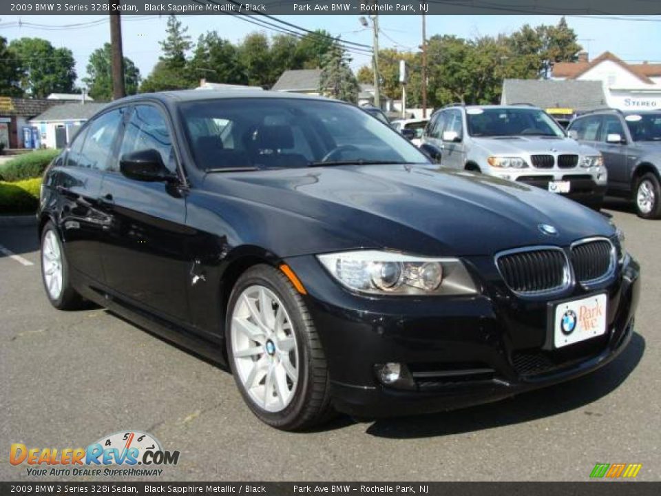 2009 BMW 3 Series 328i Sedan Black Sapphire Metallic / Black Photo #2