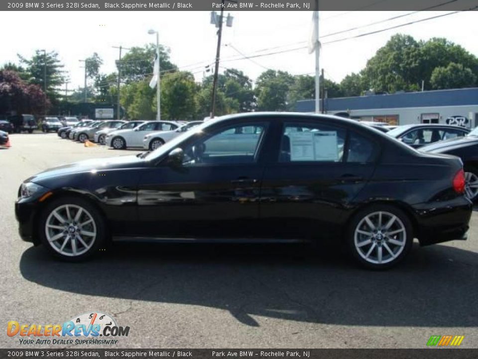 2009 BMW 3 Series 328i Sedan Black Sapphire Metallic / Black Photo #5