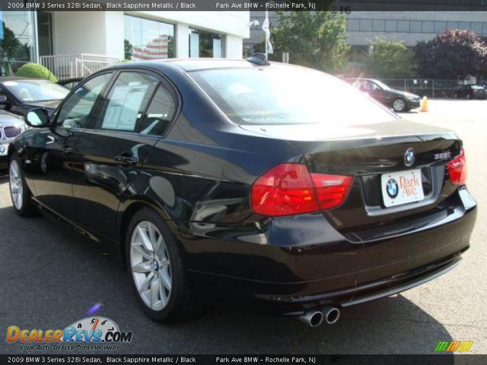2009 BMW 3 Series 328i Sedan Black Sapphire Metallic / Black Photo #6