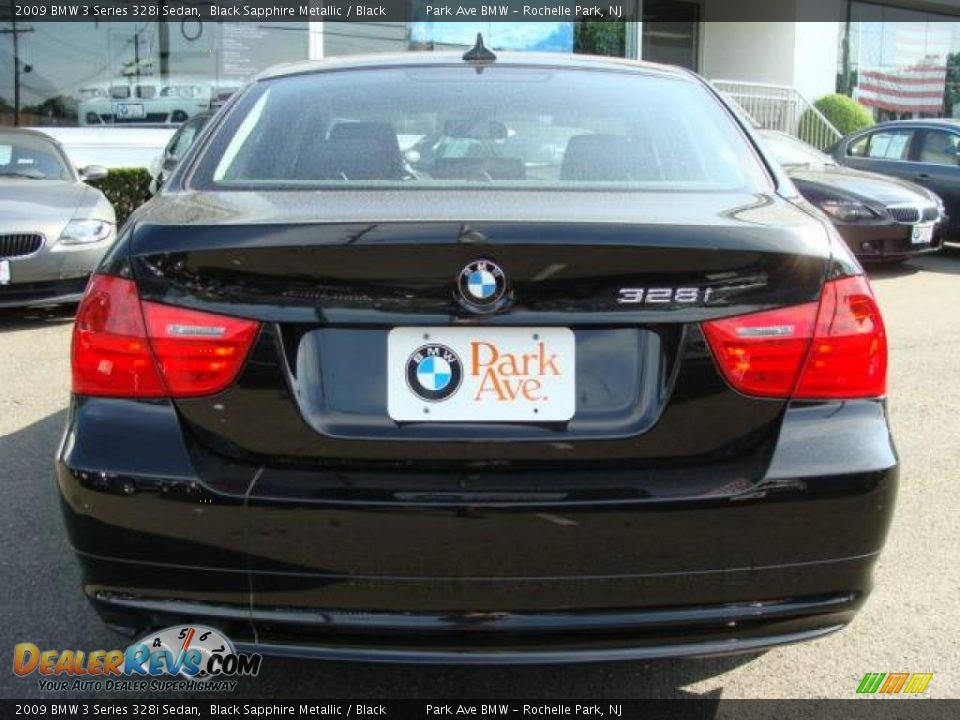 2009 BMW 3 Series 328i Sedan Black Sapphire Metallic / Black Photo #7