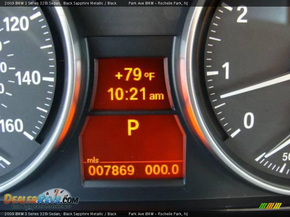 2009 BMW 3 Series 328i Sedan Black Sapphire Metallic / Black Photo #14