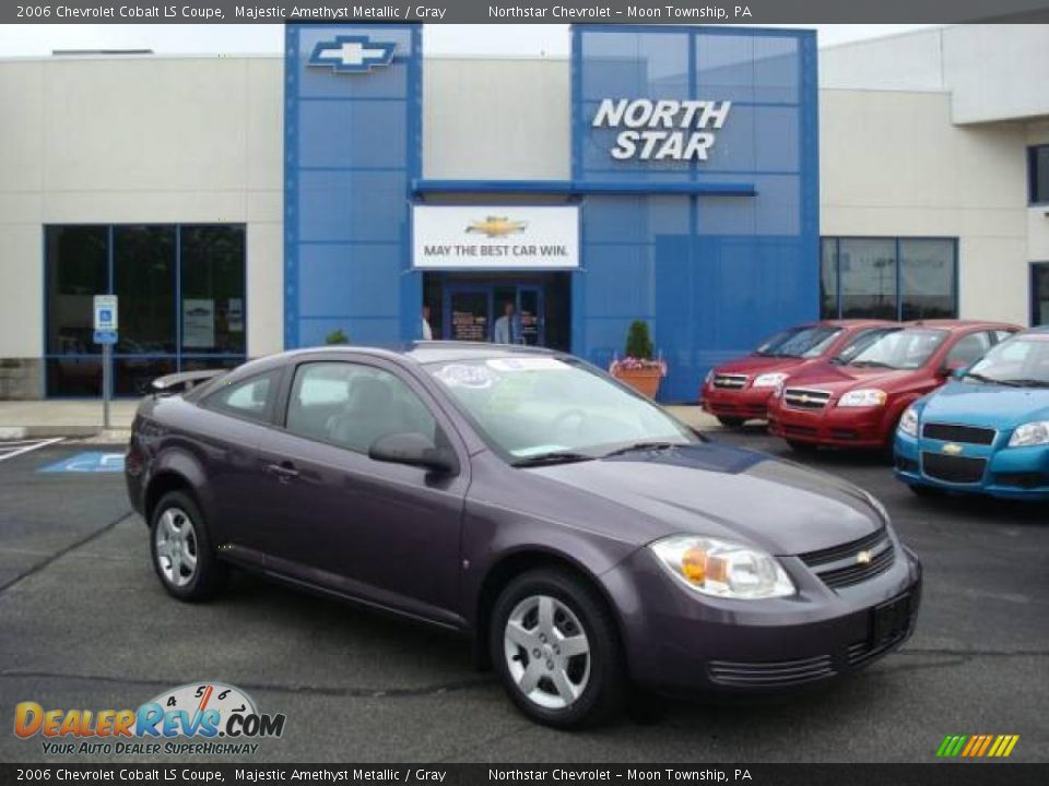 2006 Chevrolet Cobalt LS Coupe Majestic Amethyst Metallic / Gray Photo #1