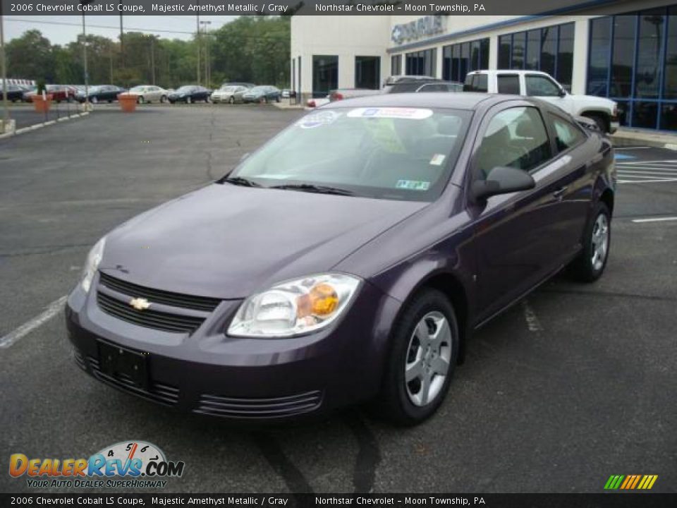 2006 Chevrolet Cobalt LS Coupe Majestic Amethyst Metallic / Gray Photo #7