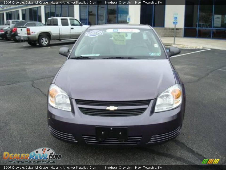 2006 Chevrolet Cobalt LS Coupe Majestic Amethyst Metallic / Gray Photo #8