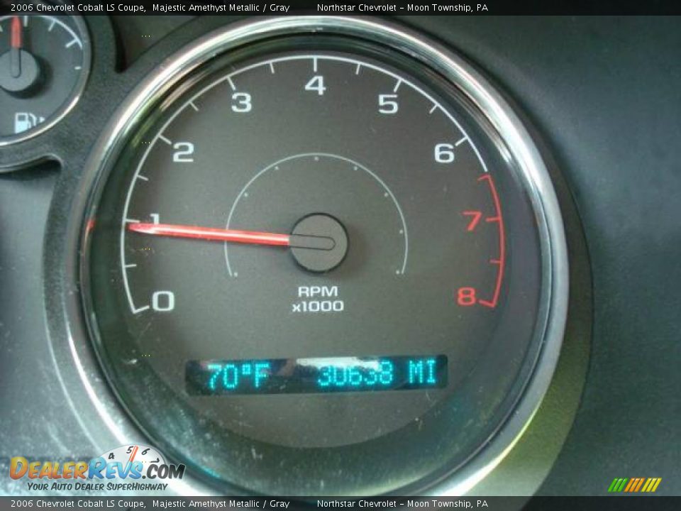 2006 Chevrolet Cobalt LS Coupe Majestic Amethyst Metallic / Gray Photo #20
