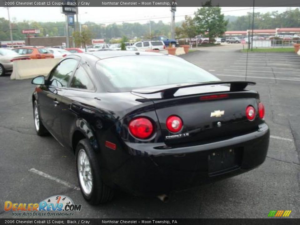 2006 Chevrolet Cobalt LS Coupe Black / Gray Photo #5