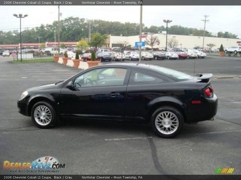2006 Chevrolet Cobalt LS Coupe Black / Gray Photo #6