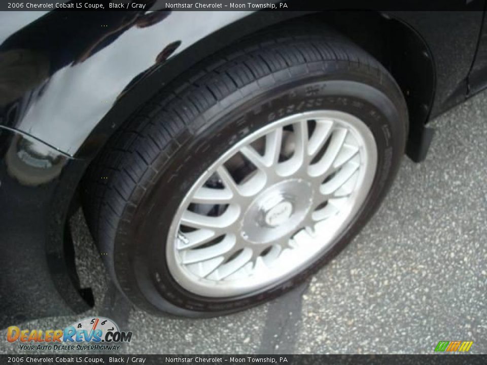 2006 Chevrolet Cobalt LS Coupe Black / Gray Photo #9