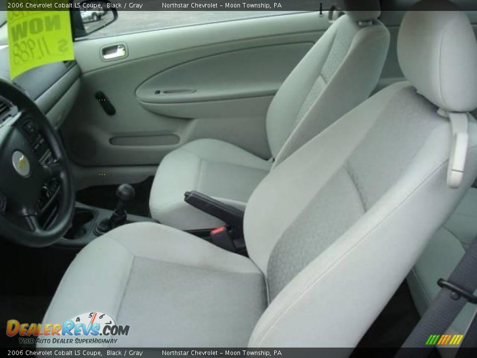 2006 Chevrolet Cobalt LS Coupe Black / Gray Photo #10