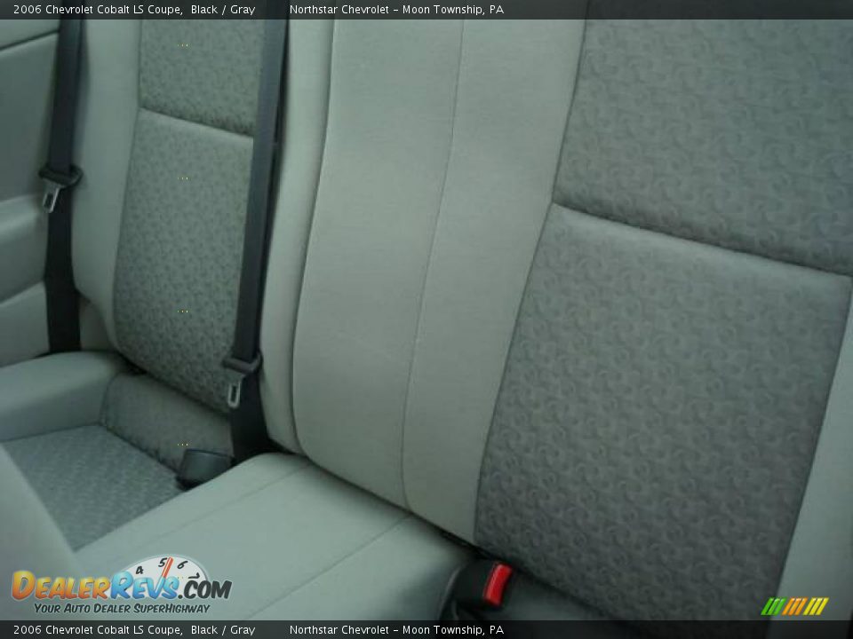 2006 Chevrolet Cobalt LS Coupe Black / Gray Photo #11