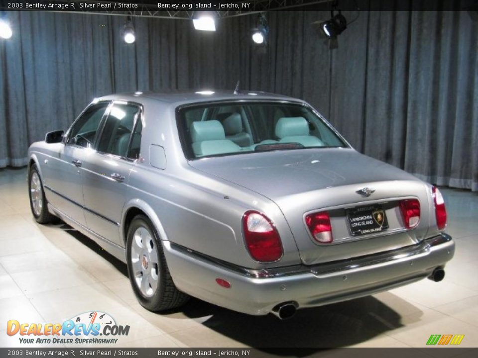 2003 Bentley Arnage R Silver Pearl / Stratos Photo #2