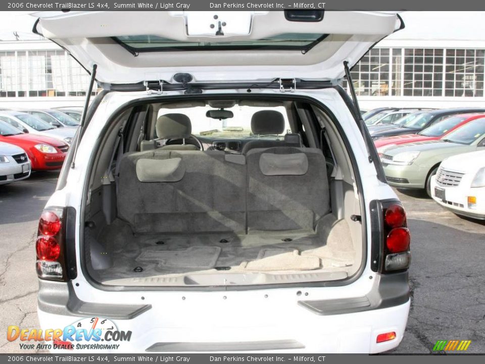 2006 Chevrolet TrailBlazer LS 4x4 Summit White / Light Gray Photo #6