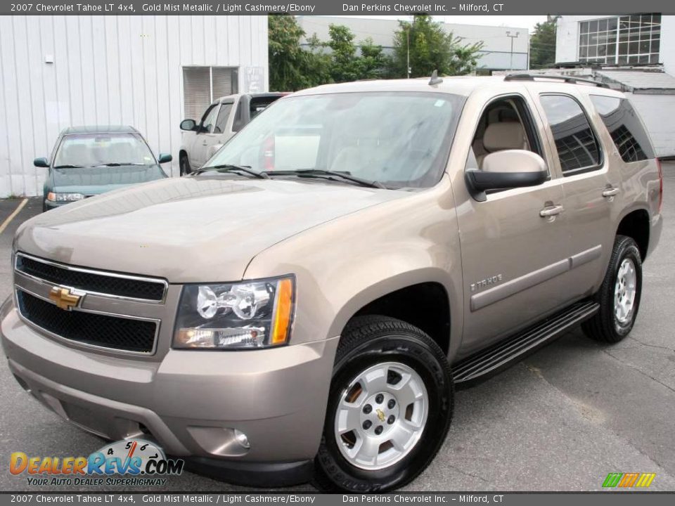 2007 Chevrolet Tahoe LT 4x4 Gold Mist Metallic / Light Cashmere/Ebony Photo #1