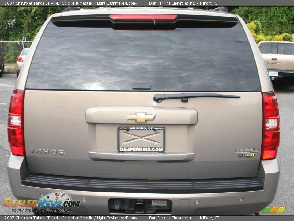 2007 Chevrolet Tahoe LT 4x4 Gold Mist Metallic / Light Cashmere/Ebony Photo #7