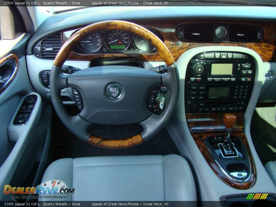 2006 Jaguar XJ XJ8 L Quartz Metallic / Dove Photo #12