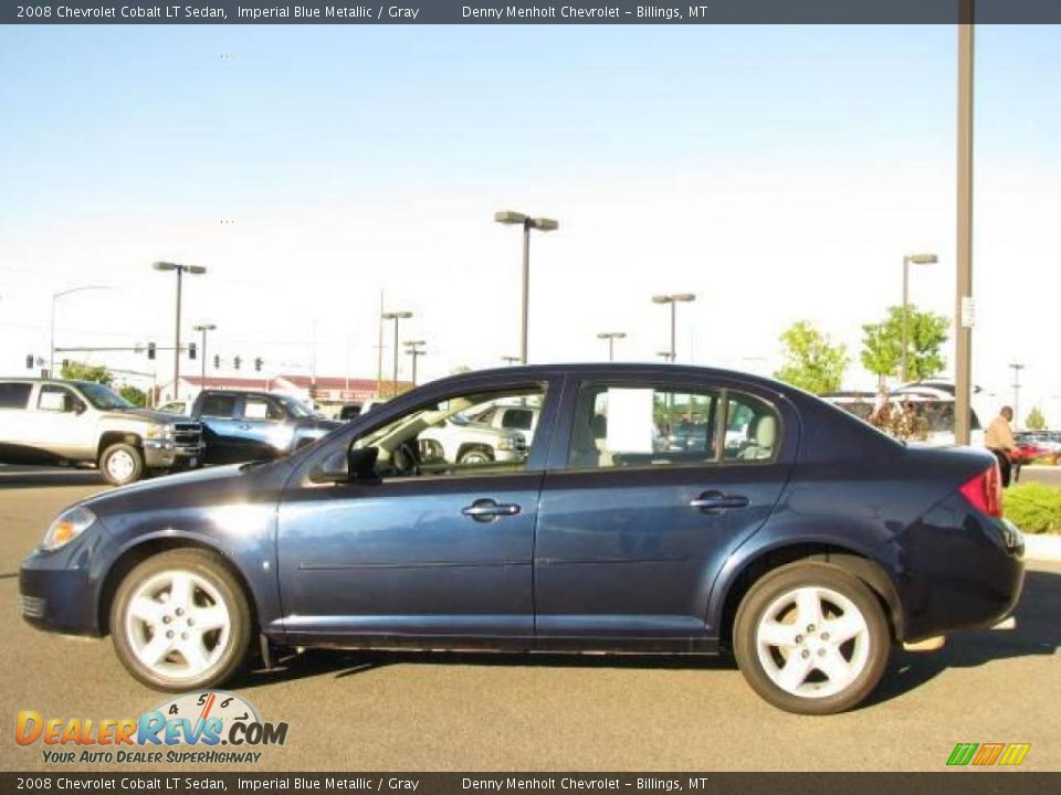 2008 Chevrolet Cobalt LT Sedan Imperial Blue Metallic / Gray Photo #1