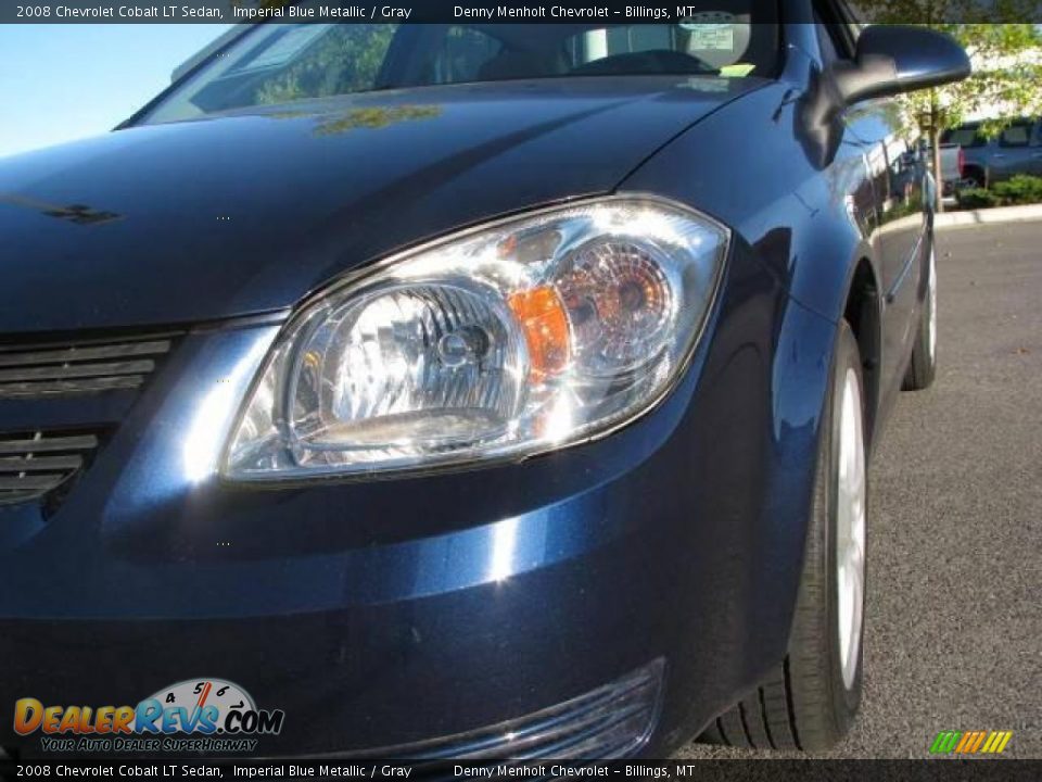 2008 Chevrolet Cobalt LT Sedan Imperial Blue Metallic / Gray Photo #7