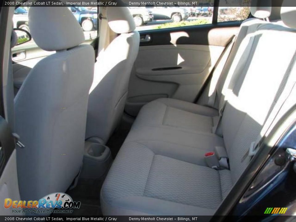 2008 Chevrolet Cobalt LT Sedan Imperial Blue Metallic / Gray Photo #8