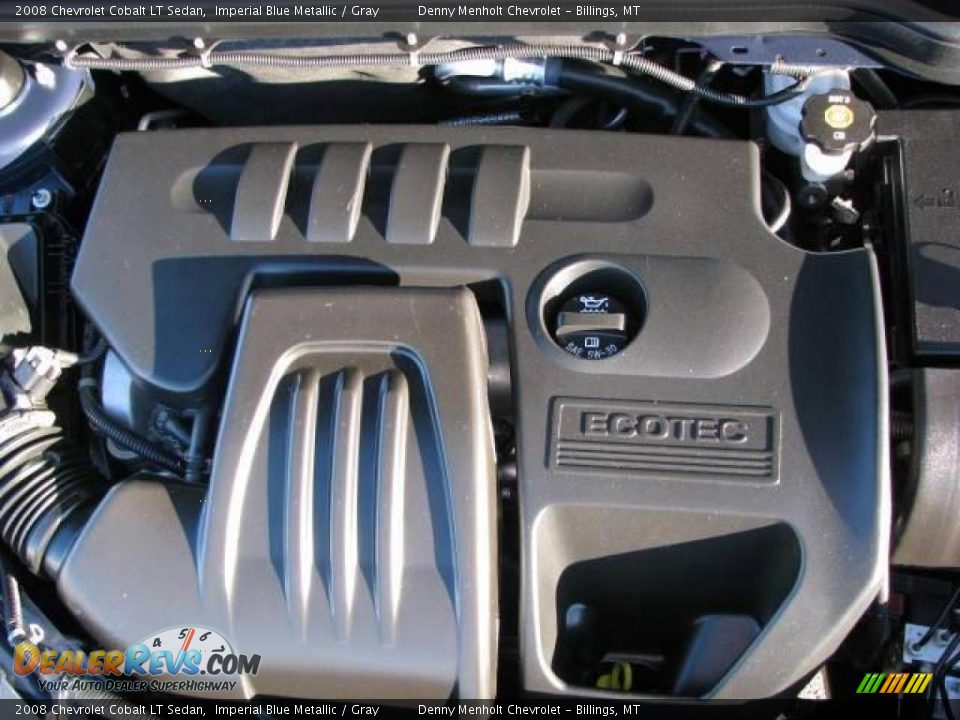 2008 Chevrolet Cobalt LT Sedan Imperial Blue Metallic / Gray Photo #12