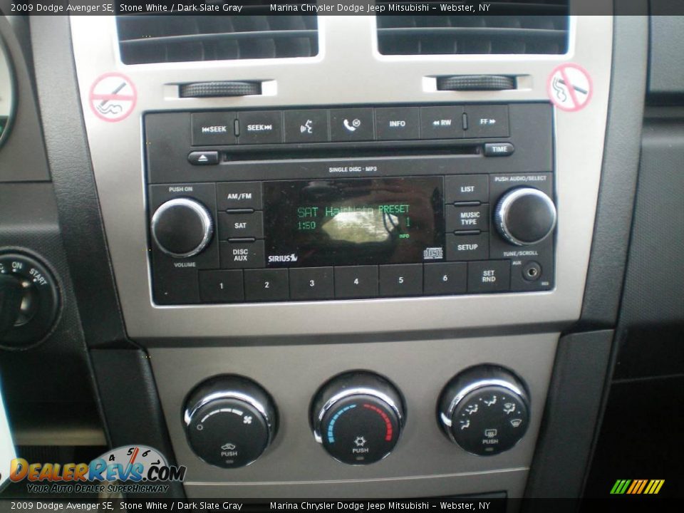 2009 Dodge Avenger SE Stone White / Dark Slate Gray Photo #2