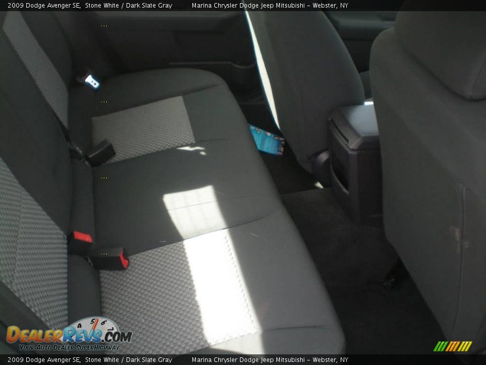 2009 Dodge Avenger SE Stone White / Dark Slate Gray Photo #3