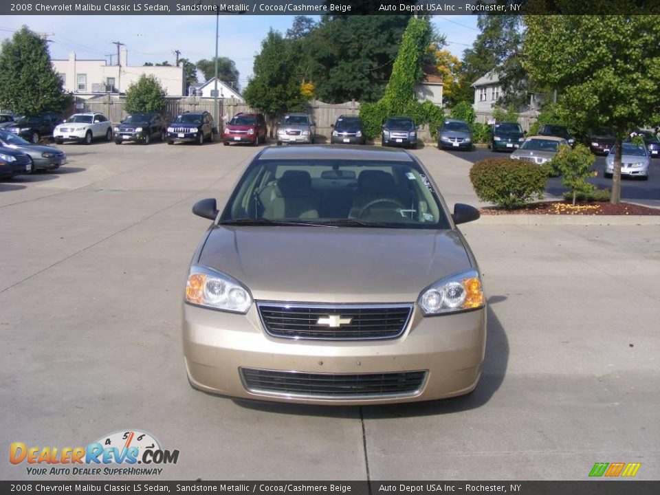 2008 Chevrolet Malibu Classic LS Sedan Sandstone Metallic / Cocoa/Cashmere Beige Photo #3