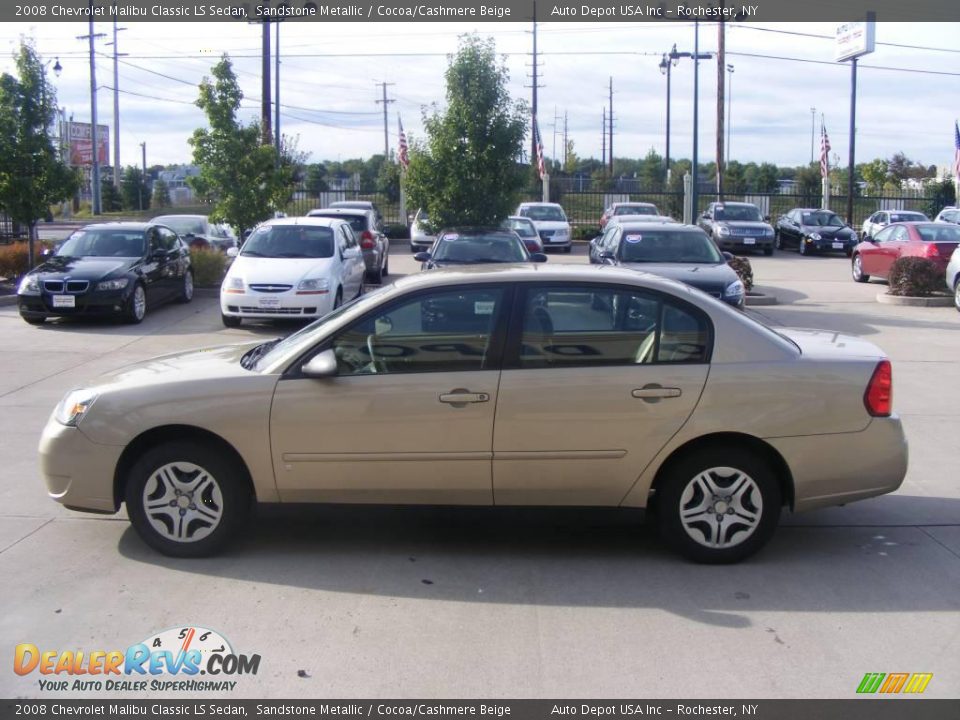 2008 Chevrolet Malibu Classic LS Sedan Sandstone Metallic / Cocoa/Cashmere Beige Photo #5