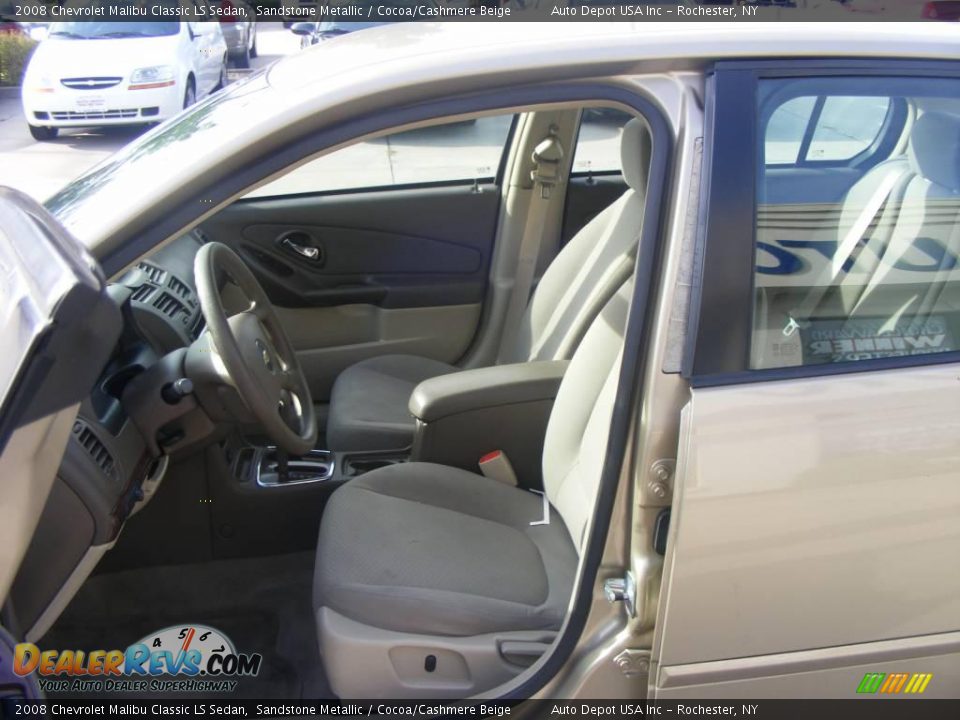 2008 Chevrolet Malibu Classic LS Sedan Sandstone Metallic / Cocoa/Cashmere Beige Photo #7