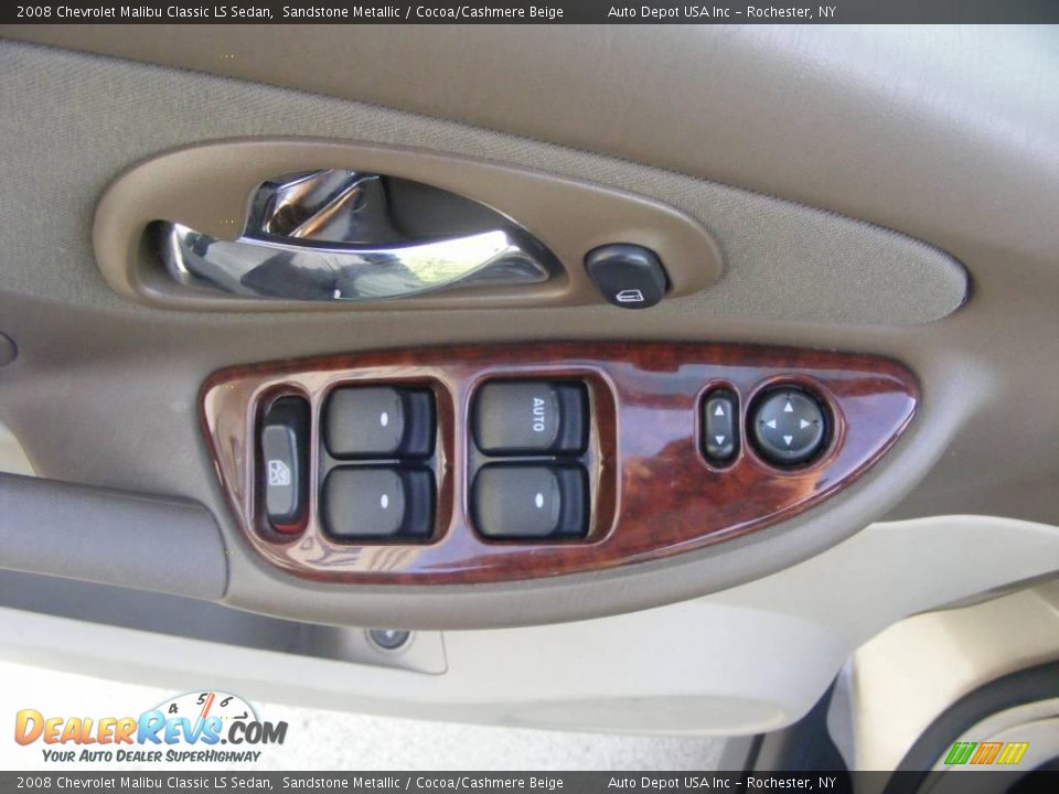 2008 Chevrolet Malibu Classic LS Sedan Sandstone Metallic / Cocoa/Cashmere Beige Photo #8