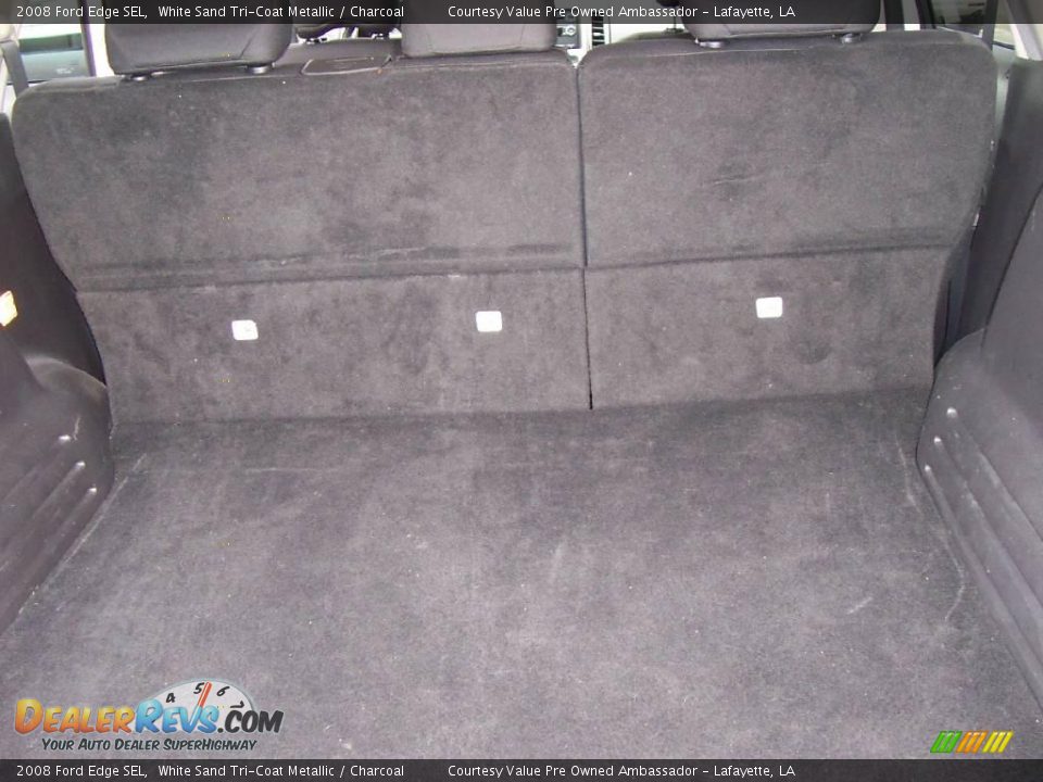 2008 Ford Edge SEL White Sand Tri-Coat Metallic / Charcoal Photo #11