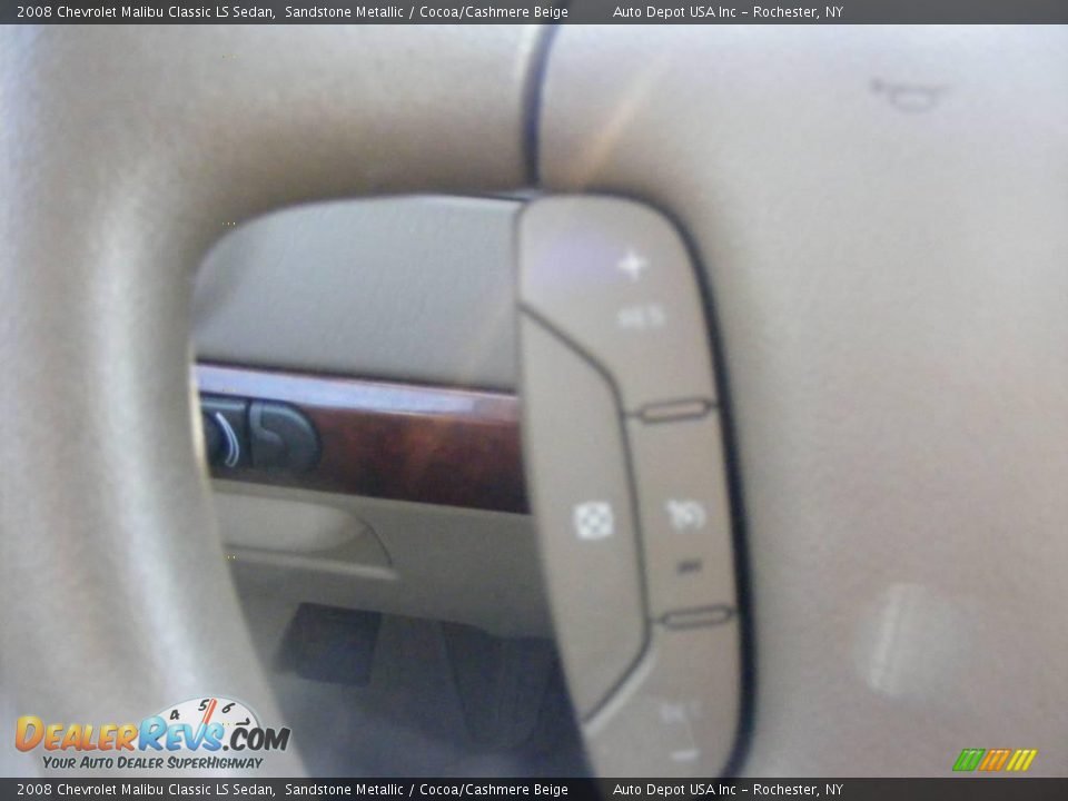 2008 Chevrolet Malibu Classic LS Sedan Sandstone Metallic / Cocoa/Cashmere Beige Photo #13