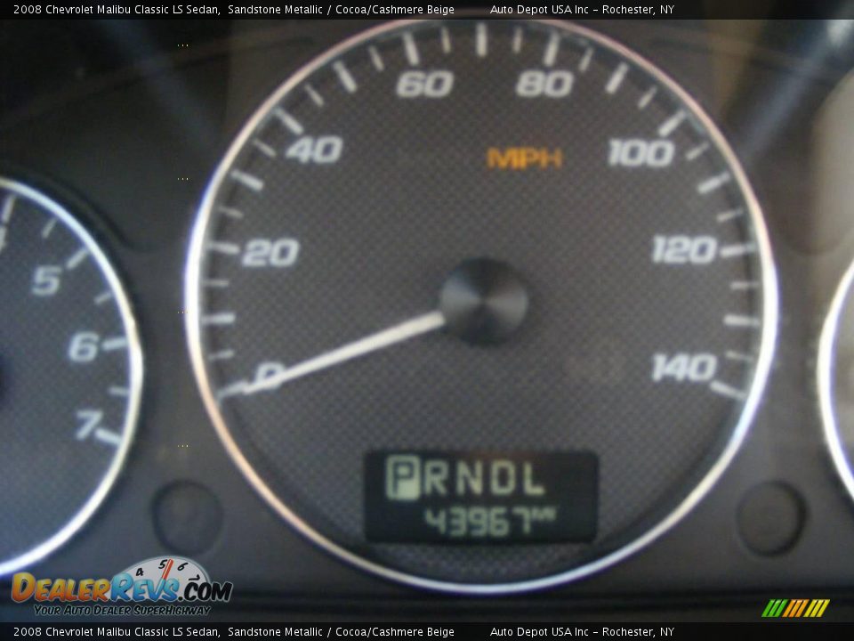 2008 Chevrolet Malibu Classic LS Sedan Sandstone Metallic / Cocoa/Cashmere Beige Photo #14