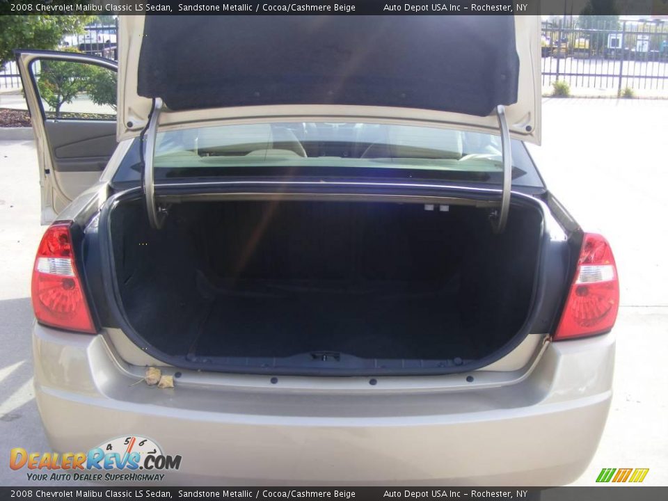 2008 Chevrolet Malibu Classic LS Sedan Sandstone Metallic / Cocoa/Cashmere Beige Photo #16