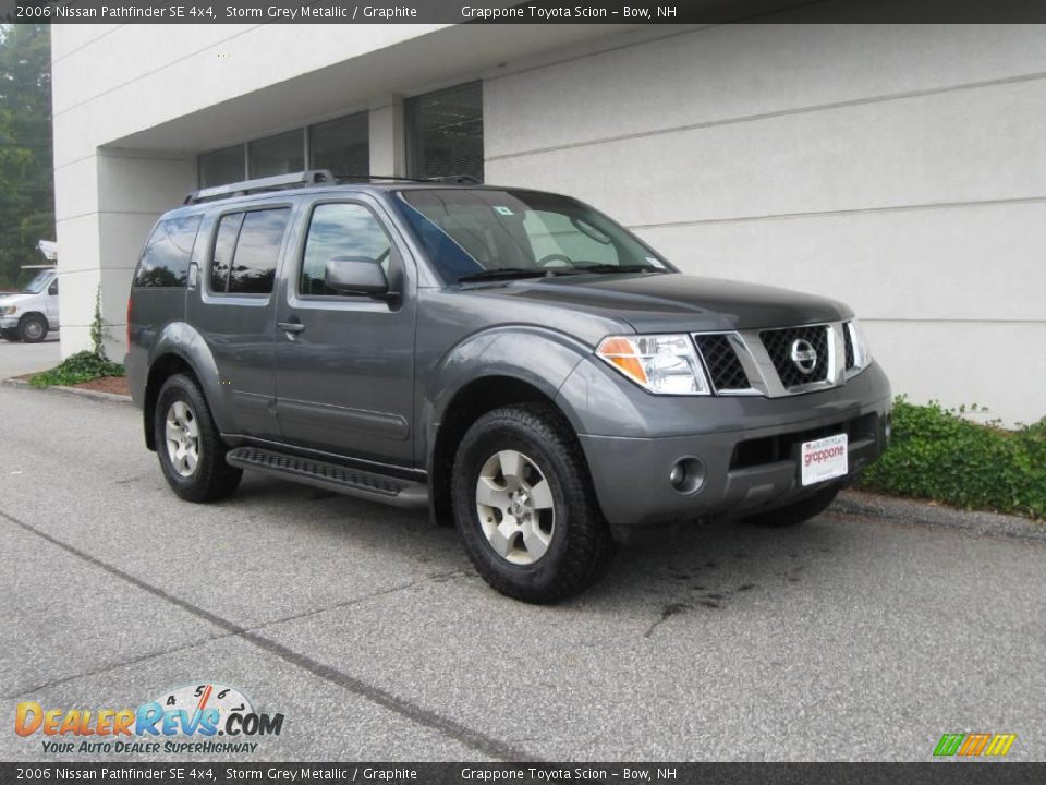 2006 Nissan Pathfinder SE 4x4 Storm Grey Metallic / Graphite Photo #1