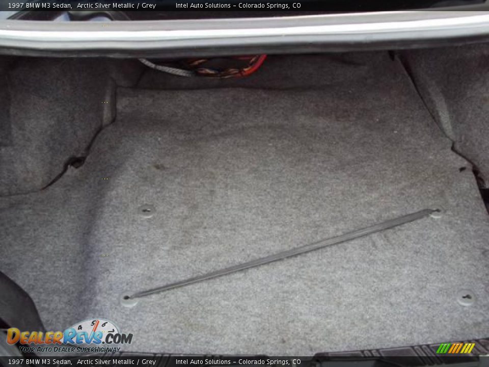 1997 BMW M3 Sedan Arctic Silver Metallic / Grey Photo #5