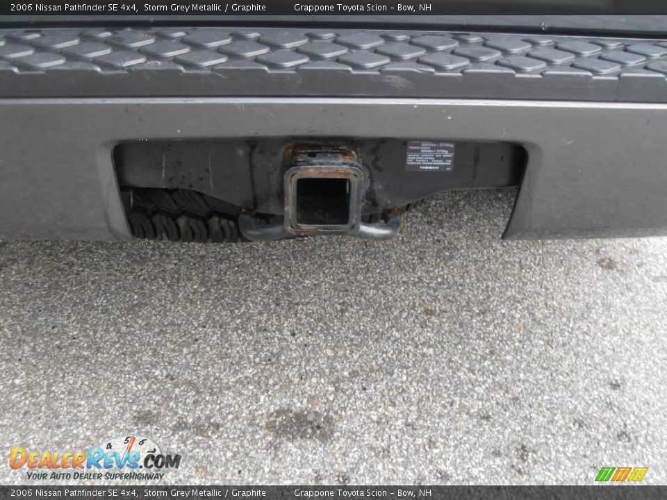 2006 Nissan Pathfinder SE 4x4 Storm Grey Metallic / Graphite Photo #4