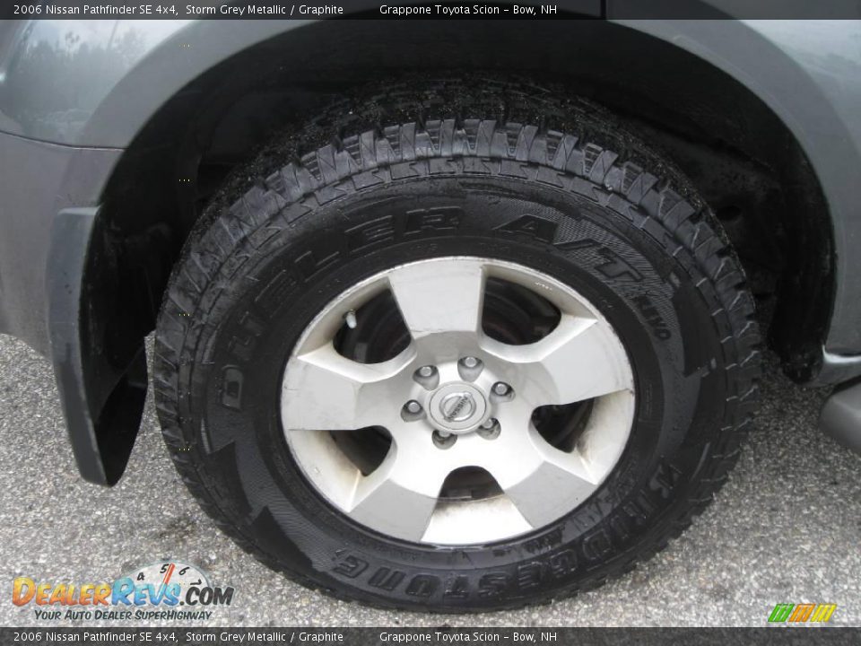 2006 Nissan Pathfinder SE 4x4 Storm Grey Metallic / Graphite Photo #5