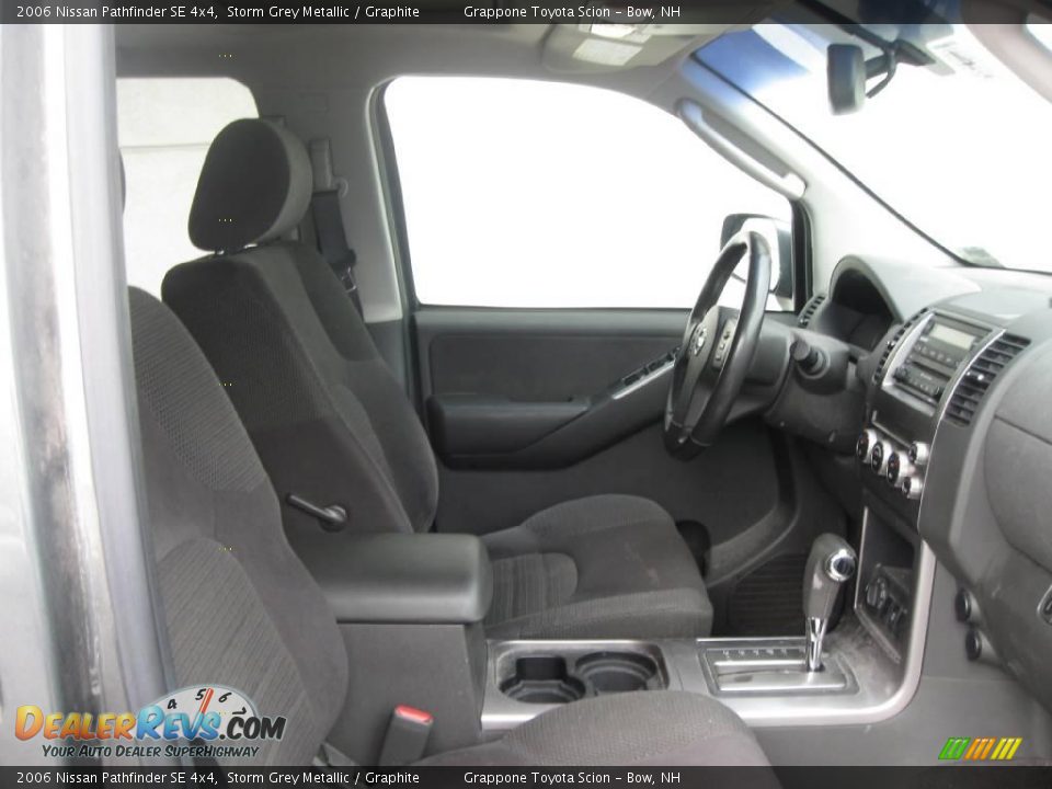 2006 Nissan Pathfinder SE 4x4 Storm Grey Metallic / Graphite Photo #7