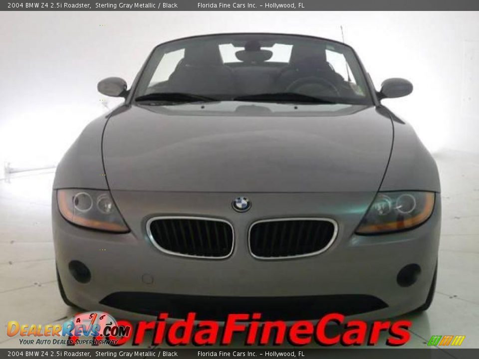 2004 BMW Z4 2.5i Roadster Sterling Gray Metallic / Black Photo #5
