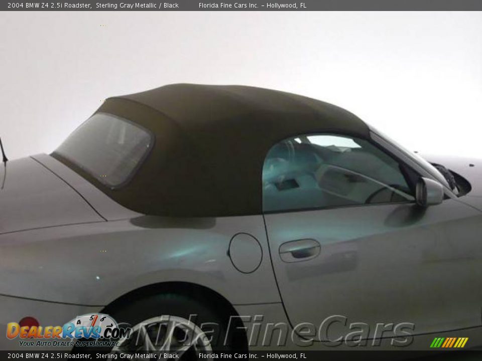 2004 BMW Z4 2.5i Roadster Sterling Gray Metallic / Black Photo #9
