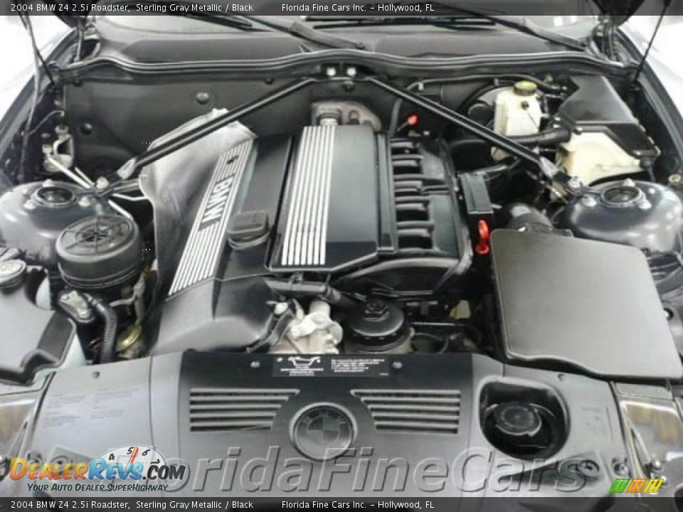 2004 BMW Z4 2.5i Roadster Sterling Gray Metallic / Black Photo #10