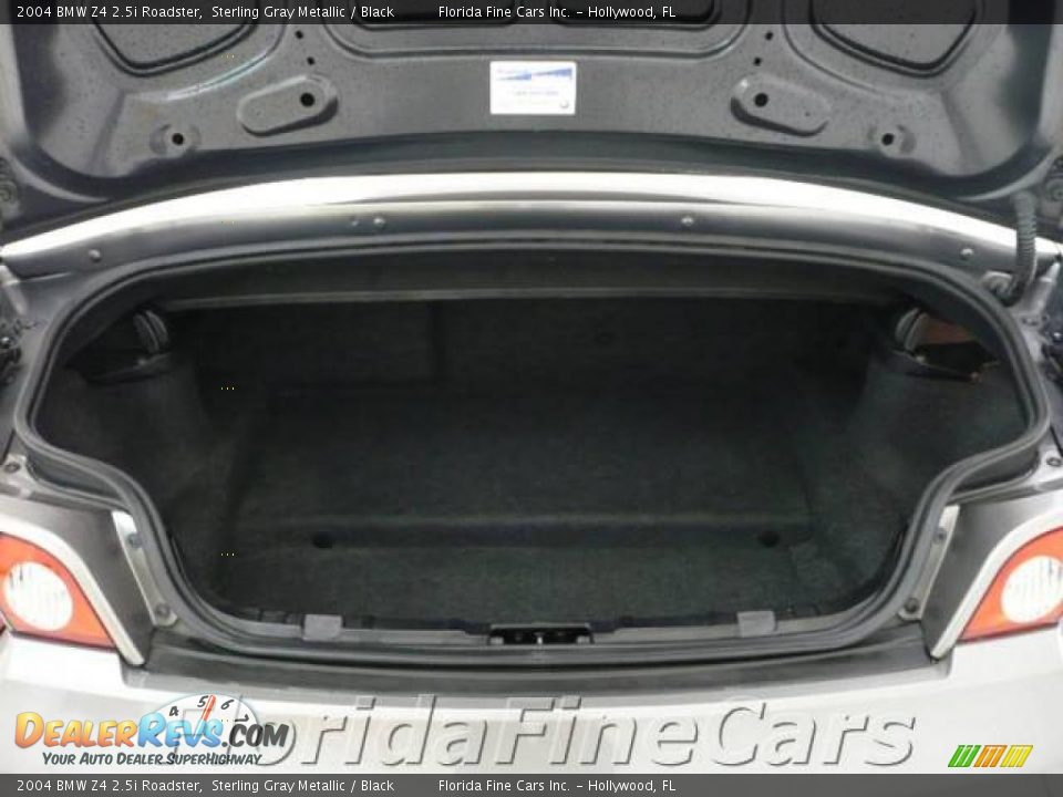 2004 BMW Z4 2.5i Roadster Sterling Gray Metallic / Black Photo #11