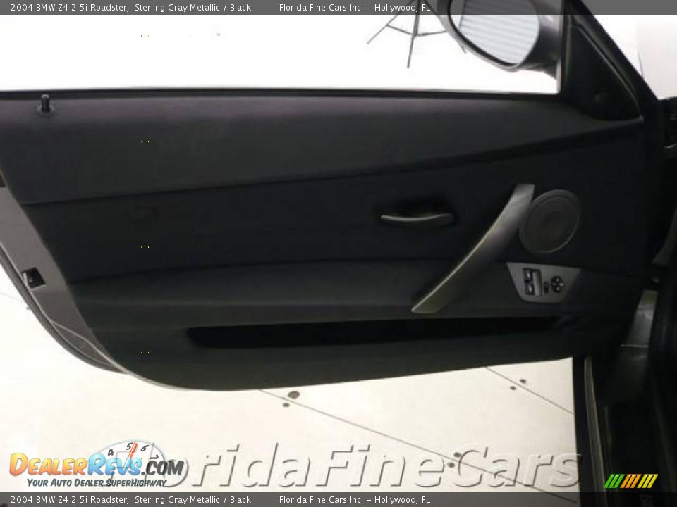 2004 BMW Z4 2.5i Roadster Sterling Gray Metallic / Black Photo #12