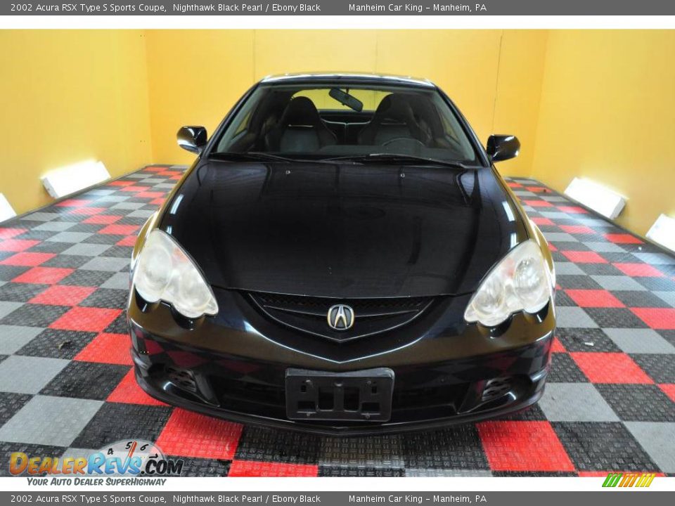 2002 Acura RSX Type S Sports Coupe Nighthawk Black Pearl / Ebony Black Photo #2