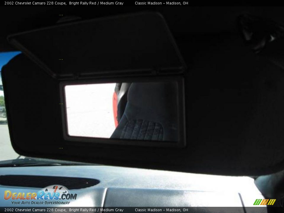 2002 Chevrolet Camaro Z28 Coupe Bright Rally Red / Medium Gray Photo #20