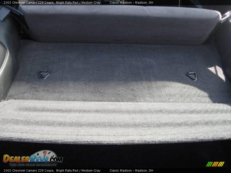 2002 Chevrolet Camaro Z28 Coupe Trunk Photo #24