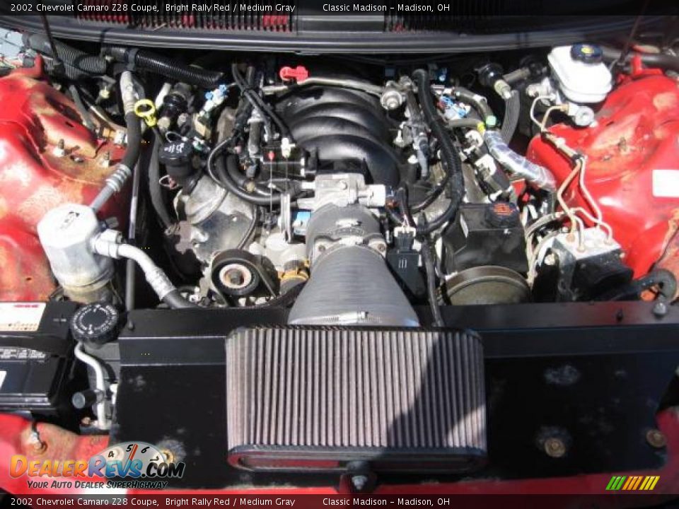 2002 Chevrolet Camaro Z28 Coupe 5.7 Liter OHV 16-Valve LS1 V8 Engine Photo #25